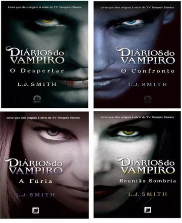 Coleção Diários do Vampiro - L. J. Smith C/4 livros - Edição