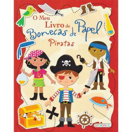 Livro: CASINHA DE PAPEL + BONECA + ROUPAS - KIT 3