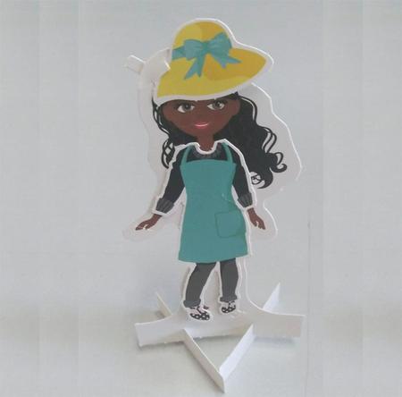 Livro: CASINHA DE PAPEL + BONECA + ROUPAS - KIT 6