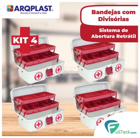 MALETA PRIMEIRO SOCORROS - Arqplast - Indústria de utensílios