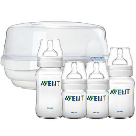 Imagem de Kit 4 Mamadeiras Classic E Esterilizador - Philips Avent