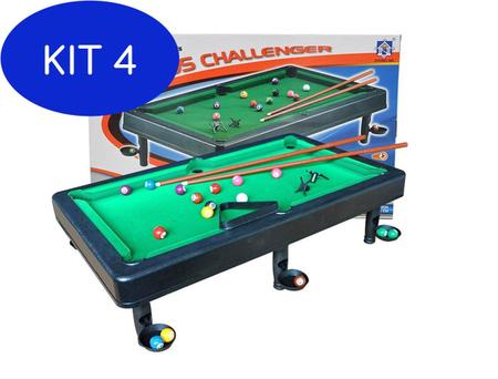 Kit Completo Jogo De Bola De Sinuca Snooker Bilhar 52mm C/16 Pcs Fachada E  Numeradas