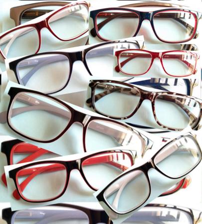 Imagem de Kit 4 Óculos De Leitura Para Perto Descanso  Grau Modelos diversos Cores Diversas 