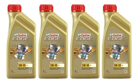 Imagem de Kit 4 Óleo Para Motor Castrol Edge 5w30 Ll Vw 507 00