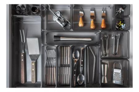 Kit 4 Organizador Gaveta Quarto Cozinha Modular Multiuso - OU Imagem de Kit 4 Organizador Gaveta Quarto Cozinha Modular Multiuso
