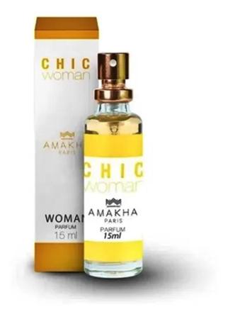 Kit 4 Perfume Feminino Amakha Paris Chic Fiore Miss N 5 Imagem de Kit 4 Perfume Feminino Amakha Paris Chic Fiore Miss N 5