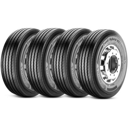 Imagem de Kit 4 Pneu Continental Aro 22.5 295/80r22.5 152/148M Conti Hybrid HS3