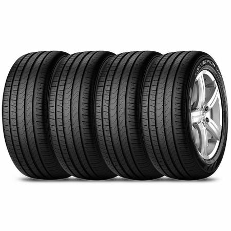 Imagem de Kit 4 Pneu Pirelli Aro 16 205/60r16 96H XL Scorpion Verde