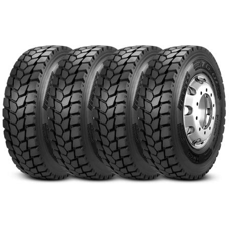 Imagem de Kit 4 Pneu Pirelli Aro 22.5 275/80r22.5 149/146L TG01