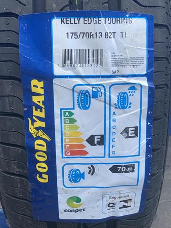 Kit 4 pneus aro 13 175/70 r13 goodyear kelly edge touring 82t