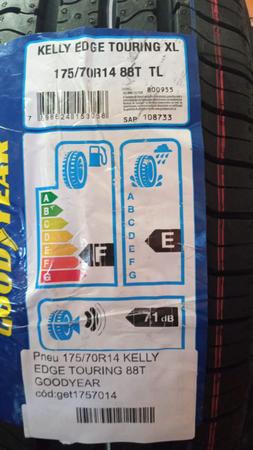 Kit 4 pneus aro 14 175/65 r14 goodyear kelly edge touring 82t - Pneus -  Magazine Luiza