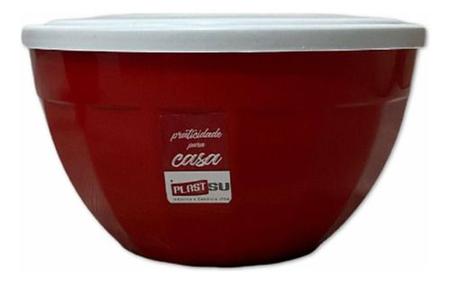 Imagem de Kit 4 Pote Bowl Com Tampa 800 Ml Multiuso Salada Marmita