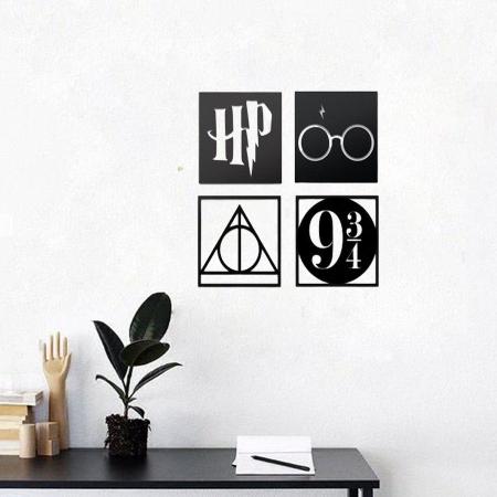 Quadro decorativo Feitiços Harry Potter