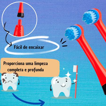 Escova Dental Rotacional Infantil Lady Bug - Miraculous - HC428 HC428