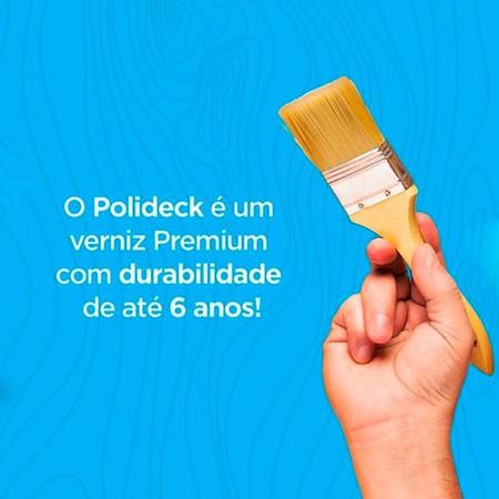 Imagem de Kit 4 Sayerlack Polideck Semi-brilho 3,6lt Hidrorrepelente Madeira