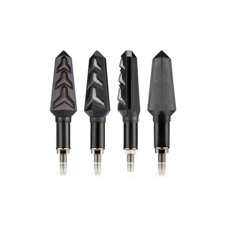 KIT 4 Seta Sequencial Pisca de Led Universal Estrela Modelo P09S Moto CG 150 CARGO 2016 2017 2018201920202021 - Stallion Imagem de KIT 4 Seta Sequencial Pisca de Led Universal Estrela Modelo P09S Moto CG 150 CARGO 2016 2017 2018201920202021