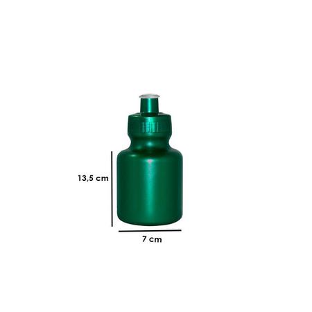 Imagem de Kit 4 Squeezes 300Ml Verde Plástico Premium