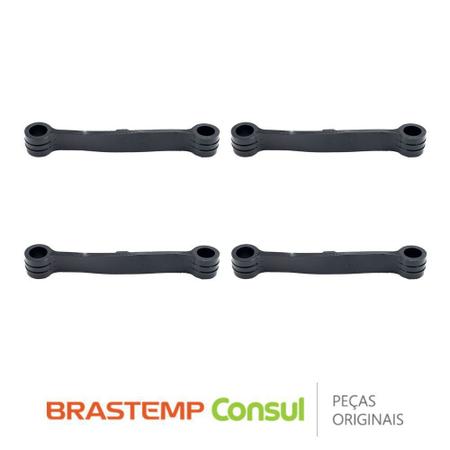 Imagem de KIT 4 Tirantes Reduzidos 22 326000047 para Lavadora Brastemp / Consul