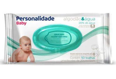 Imagem de Kit 4 Toalhas Umedecidas Algodão e Água com 50 Personalidade