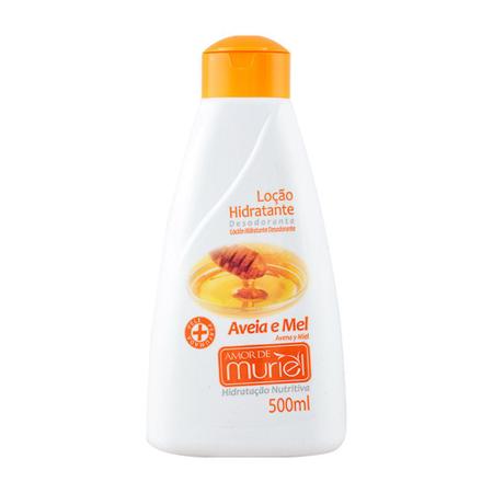 Imagem de Kit 4 Und Hidratante Amor De Muriel Aveia E Mel 500ml