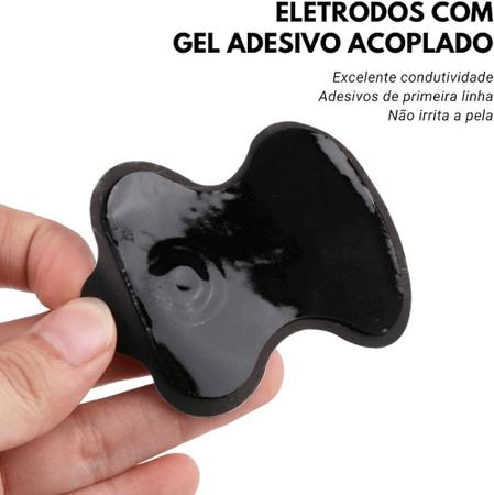 Imagem de Kit 4 Unidades Eletrodo Auto Adesivo Tens Fes Aparelho de Fisioterapia