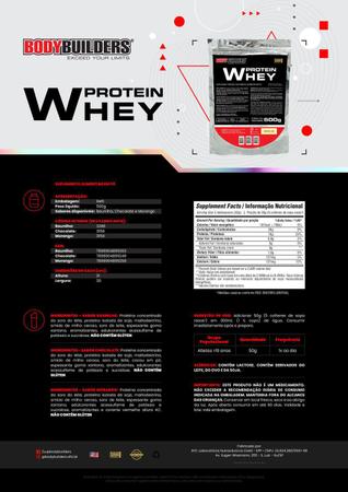 Imagem de Kit 4 Whey Protein 500g + BCAA 100g Tangerina + Power Creatina 100g + Coqueteleira - Bodybuilders