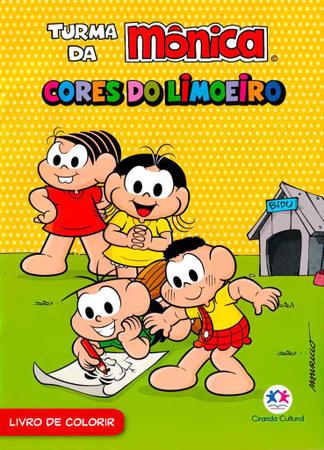 LIVRO PARA COLORIR - TURMA DA MONICA CUIDADOS DO DIA A DIA CIRANDA CULTURAL