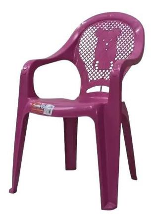 Imagem de Kit 40 Un Cadeiras Poltrona Infantil Decorada Plástico (20 azuis e 20 rosas) Creche Escola Estudo Igreja - ATACADO