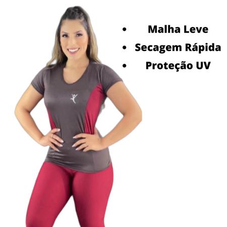 Kit 5 Blusa Academia Feminina DryFit Camisa Fitness Leve e Confortável -  Vest - Blusas Femininas - Magazine Luiza