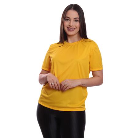 Imagem de Kit 5 Blusas Feminina Dry Academia Camiseta Camisa Esporte