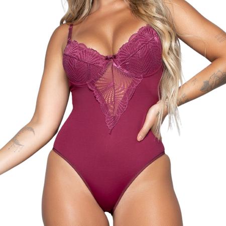 Kit 5 Body Feminino Bella Fiore Modas Com Aro Sem Bojo Meia Taça Imagem de Kit 5 Body Feminino Bella Fiore Modas Com Aro Sem Bojo Meia Taça