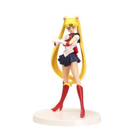 37cm Sailor Moon Knight Sailor Moon & Sailor Universo Ordem Cena Modelo Gk  Figura PVC Action Figure Brinquedos Crianças Presente de Natal