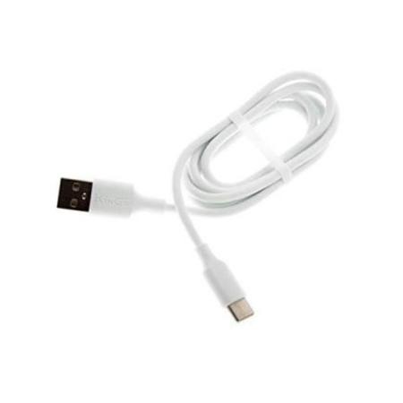 Imagem de Kit 5 Cabos USB-C Kingo Branco 2 metros 2.1A para Galaxy A70