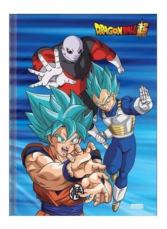 Kit 5 Cadernos Dragon Ball Super Brochurão Dbz 96 Folhas em