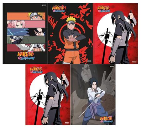 Caderno Brochura Pequeno 1/4 Naruto Shippuden 80fls Sd Capas Sortidas - São  Domingos - Caderno Brochura - Magazine Luiza