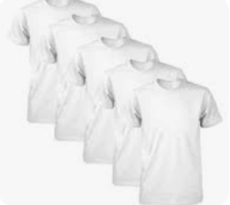 Imagem de KIT 5 Camiseta LISA Masculina- Dry FIt, Uso casual e esportivo, treino, academia. 5