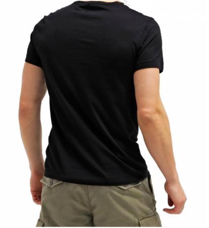 Imagem de Kit 5 Camisetas Básicas Masculina Branca T-shirt 100% Algodão 30.1