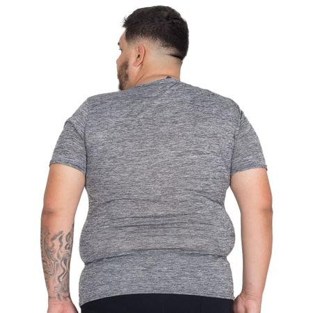 Kit 5 Camisetas Masculina Plus Size Sport Manga Curta Lisa - Zafina Imagem de Kit 5 Camisetas Masculina Plus Size Sport Manga Curta Lisa
