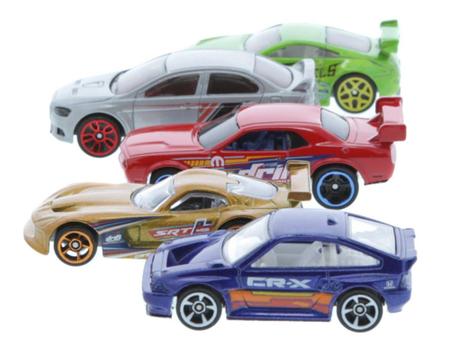 COFFRET 5 VOITURES HOT WHEELS - MATTEL 1806