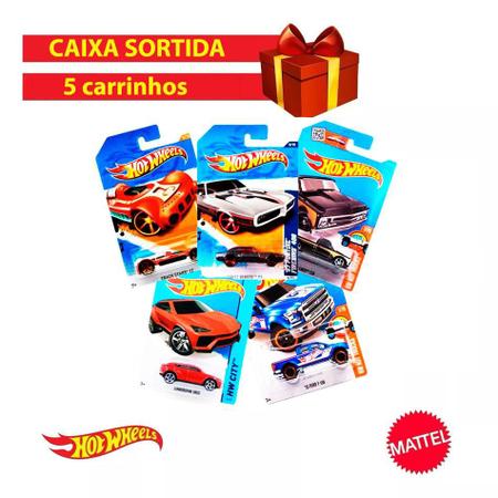 Kit 3 Carrinhos Hot Wheels Sortidos C4982 Mattel Básicos Escala 1:64 -  Happily Brinquedos