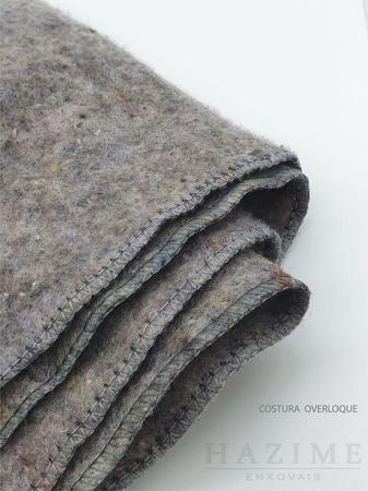 Imagem de kit 5 cobertor solteiro popular doação - 100% poliéster - 130 x 200 cm