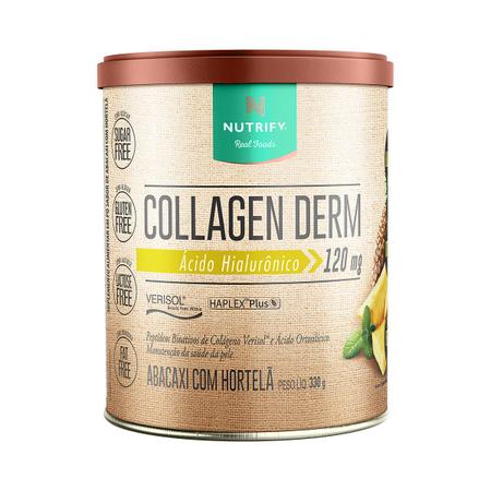 Imagem de Kit 5 Collagen Derm Hialurônico Abacaxi com Hortelã Nutrify 330g