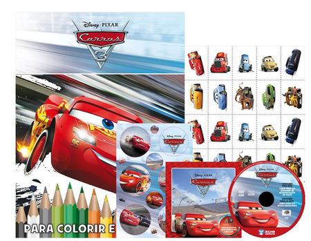 Livro - Disney Pixar - Carros 3 - Livro de jogos especial - Jogo