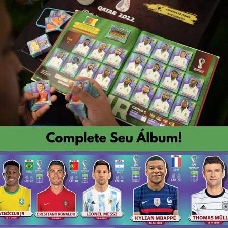 Figurinha kylian mbappé legend, ouro, copa do mundo 2022. em Rio