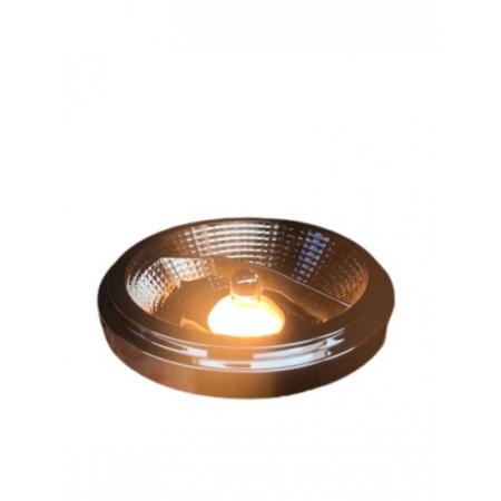 Imagem de Kit 5 lampada led ar111 refletora biv gu10 12w 2700k quente