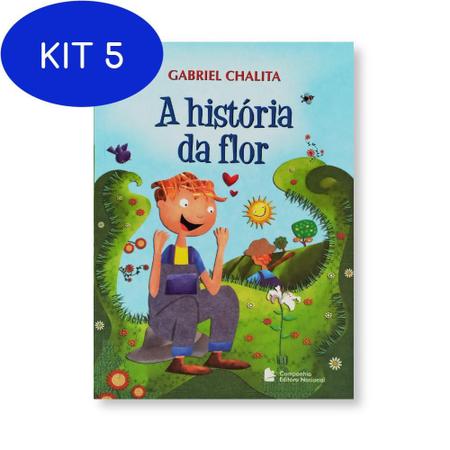 Imagem de Kit 5 Livro A História Da Flor - Editora Nacional