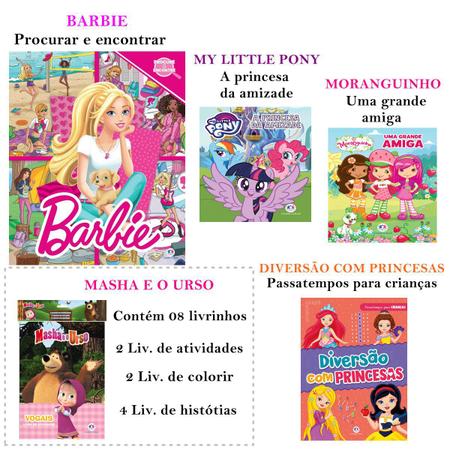 My Little Pony – Conjunto de livros de colorir para crianças – Pacote com 2  livros de atividades