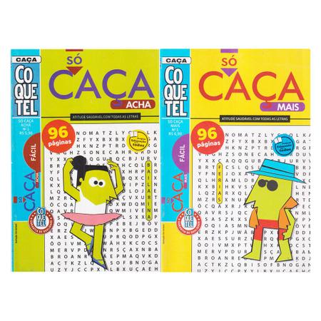 Livro Coisas Para Achar Escola - Passatempo - CriaMente Jogos Educativos