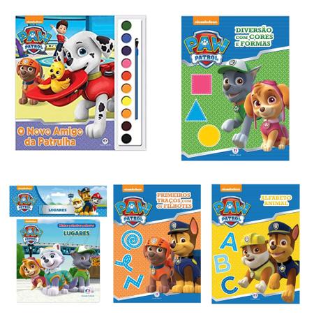 Livro para colorir infantil, Patrulha Canina, Ed Online - PT 1 UN - Artes &  Pintura - Kalunga