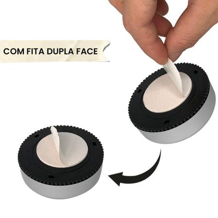 Imagem de Kit 5 Luminária de Toque Led Portátil com Dupla Face Pratica